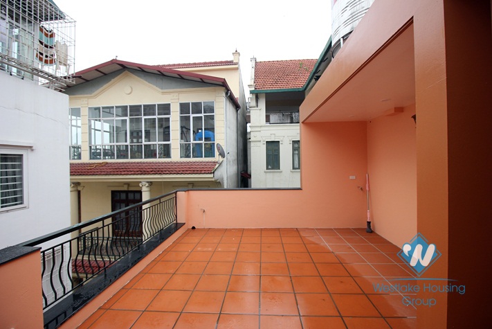 Brand new house with 5 bedrooms for rent in Dang Thai mai st, Tay Ho area